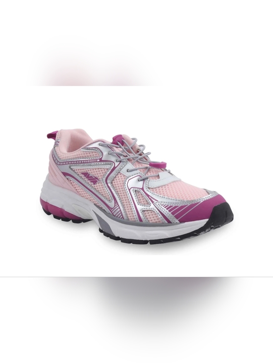 Avia Shoes - Avia Women's Sneakers Pink Purple Bungee Lace Running Shoes Size 6.5 NWT